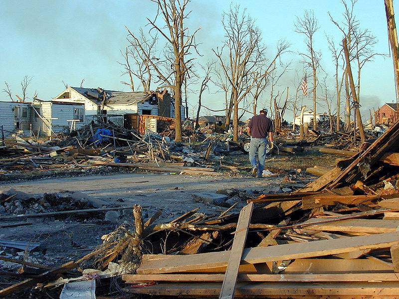 Home insurance Natural disaster struck neighborhood