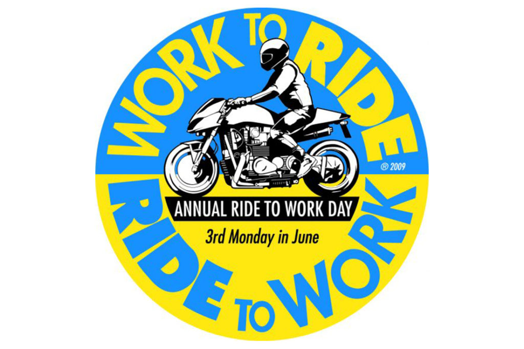 Ride your motorcycle to work day