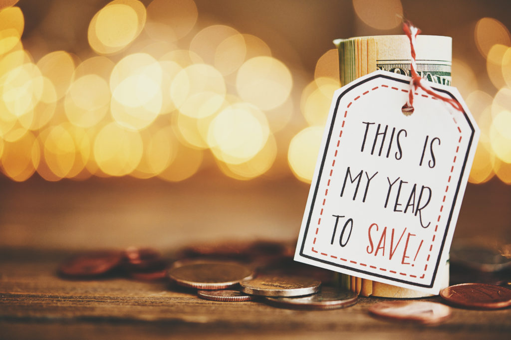 BlogImage_Dec2019Newsletter picture of coins with a savings message